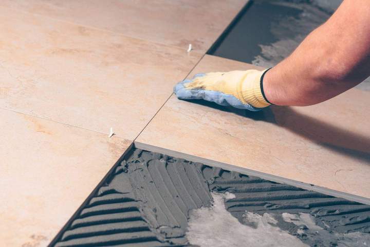 Pose carrelage Vichy